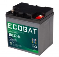 Ecobat 12V 26Ah AGM Deep Cycle